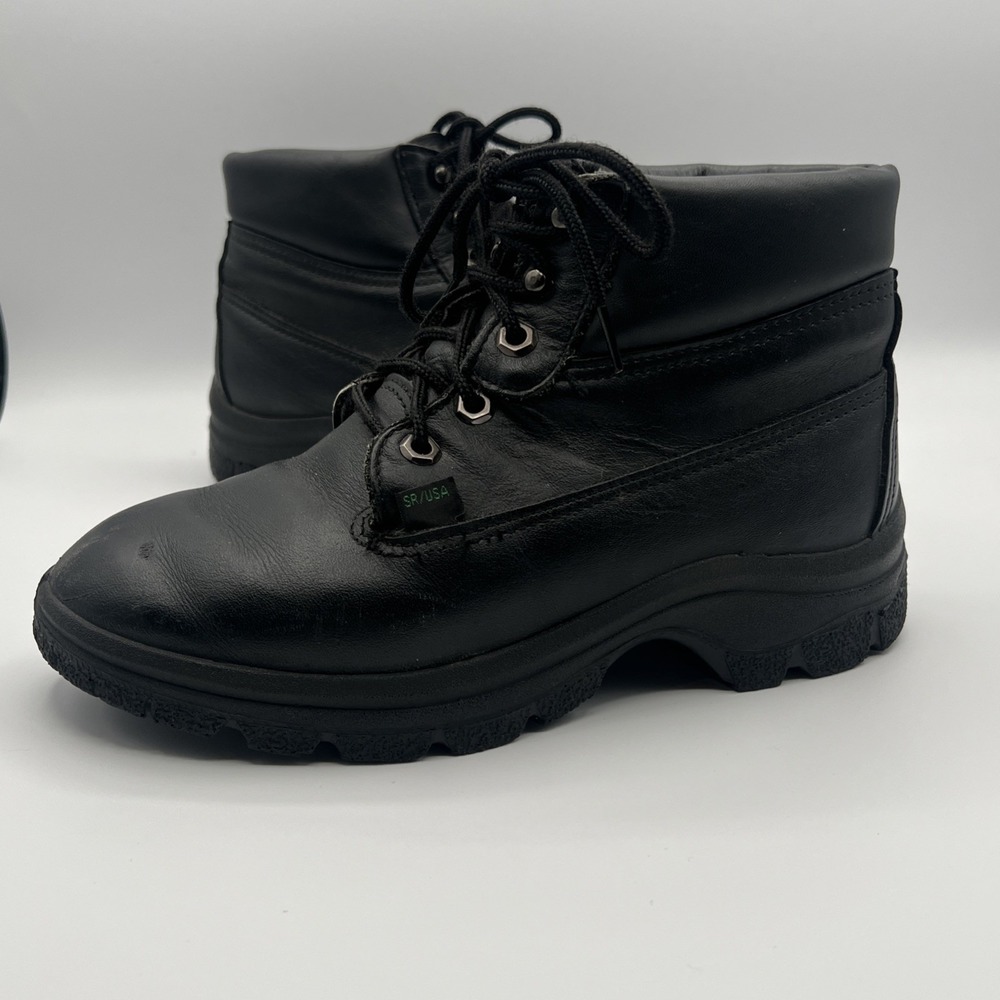 Thorogood 834-6342 Men's 7W Insulated Boots Black Leather